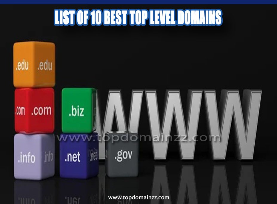 List of 10 best top level domains 4 List of 10 best top level domains04